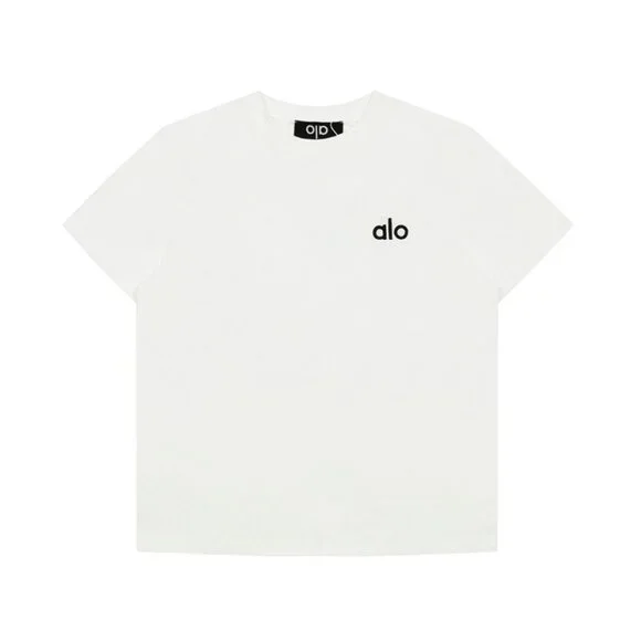 ALO Yoga | Tops | Alo Yoga Loose Embroidered Printed Tshirt